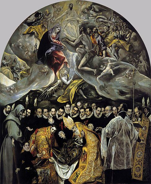 Эль Греко. Погребение графа Оргаса, 1586—1588