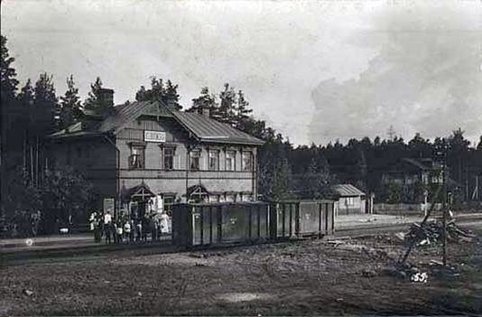Здание станции Всеволожская, 1910-е годы