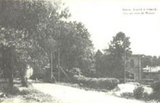 Дорога у станции Химки (ныне Железнодорожная ул.) около 1900 г.