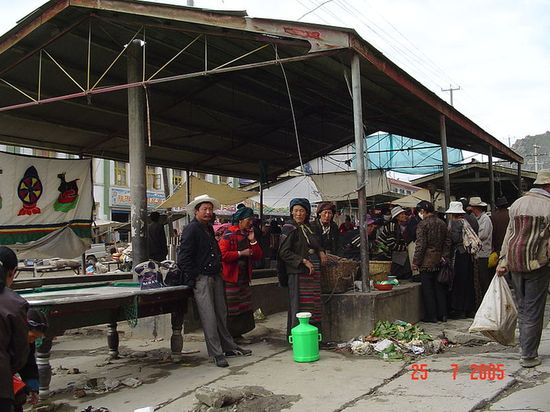 Тибетский рынок Шигадзе