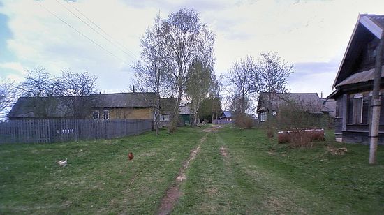 Северный край деревни в 2009 г.