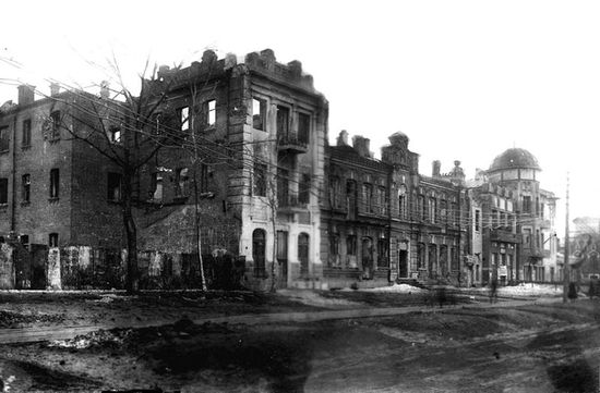 Хабаровск после боёв 5 апреля 1920 года