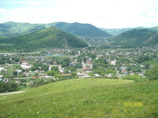 Село Солонешное, центральная часть