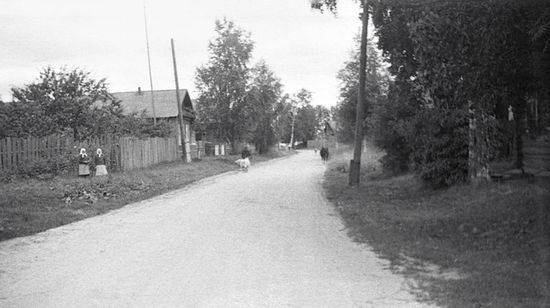 Северный край деревни в 1975 г.