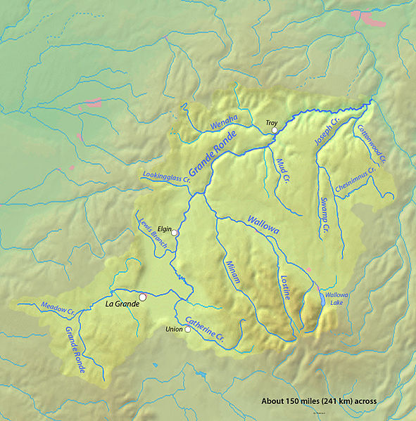  Карта бассейна реки