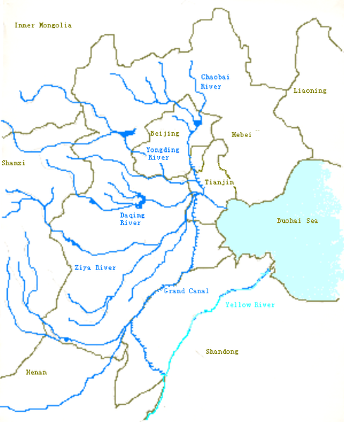  Бассейн реки Хайхэ