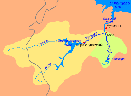  Бассейн Туломы и Колы